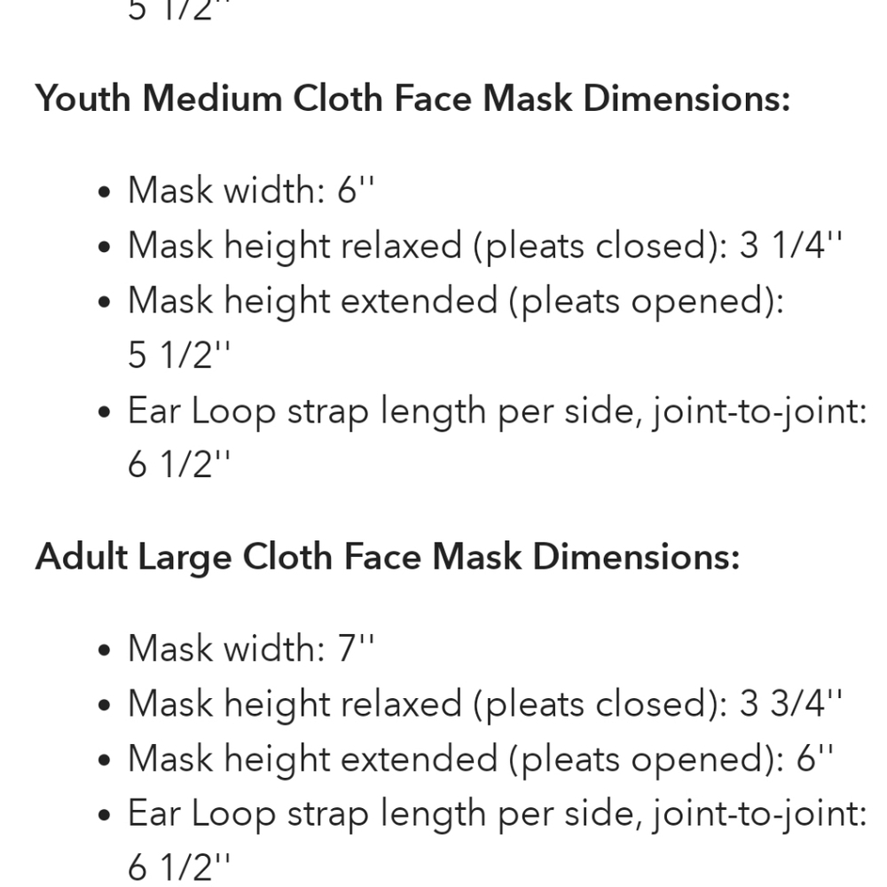 👩 2 pack Disney youth mask - Picture 7 of 7
